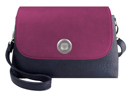 Deja vu bag, bag Greta, 500 series, dark blue, BGA 514 pc 526p