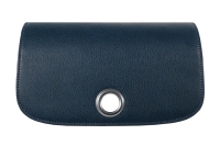 Deja vu Tasche, Taschencover, Leder, Bgc 137-1, schwarz-blau