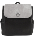 Deja vu bag, Backpack Emily, Vintage black, BGE 457p c 444p, vintage steingrau