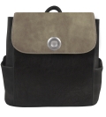 Deja vu bag, Backpack Emily, Vintage black, BGE 457p c 445p, vintage olive