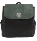 Deja vu bag, Backpack Emily, Vintage black, BGE 457p c 453p, vintage ozeangrn