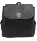Deja vu bag, Backpack Emily, Vintage black, BGE 457p c 456p, vintage graphitgrau
