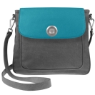 Deja vu bag, bag Sarah, textile, anthracite, Bgm 301 c 129-1