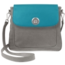 Deja vu bag, bag Sarah, textile, grey green, Bgm 305 c 129-1