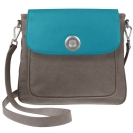 Deja vu bag, bag Sarah, textile, greybrown, Bgm 308 c 129-1