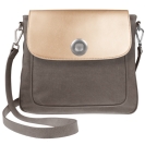 Deja vu bag, bag Sarah, textile, greybrown, Bgm 308 c 183