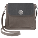 Deja vu bag, bag Sarah, textile, greybrown, Bgm 308 c 301