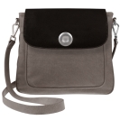 Deja vu bag, bag Sarah, textile, greybrown, Bgm 308 c 4