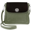 Deja vu bag, bag Sarah, textile, moss green, Bgm 321 c 4
