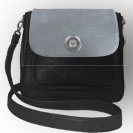 Deja vu bag, bag Sarah, artificial leather, black, BGM 500p c 516p