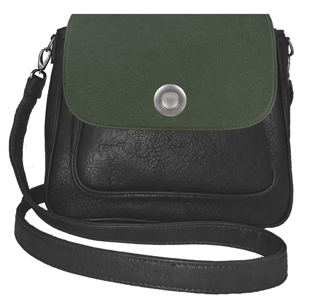 Deja vu Tasche, Tasche Sarah, Kunstleder, Schwarz, BGM 500p c 517p