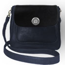 Deja vu bag, bag Sarah, artificial leather, dark blue, BGM 514p c 500p