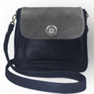 Deja vu bag, bag Sarah, artificial leather, dark blue, BGM 514p c 501p