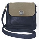 Deja vu bag, bag Sarah, artificial leather, dark blue, BGM 514p c 504p