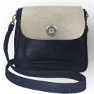 Deja vu bag, bag Sarah, artificial leather, dark blue, BGM 514p c 506p