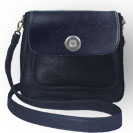 Deja vu bag, bag Sarah, artificial leather, dark blue, BGM 514p c 514p