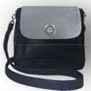 Deja vu bag, bag Sarah, artificial leather, dark blue, BGM 514p c 516p
