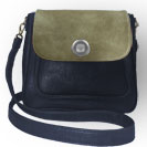 Deja vu bag, bag Sarah, artificial leather, dark blue, BGM 514p c 518p