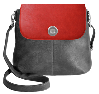 Deja vu bag, Bag Paula, anthracite, BGP 501 pc 521p