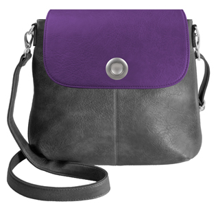 Deja vu bag, Bag Paula, anthracite, BGP 501 pc 531p