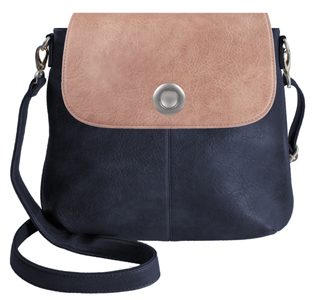 Deja vu bag, Bag Paula, dark blue, BGP 514p c 513p