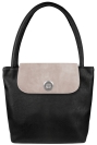 Deja vu Tasche, Tasche Alexandra, Vintage Schwarz, BGT 457p c 442p, vintage cappuccino