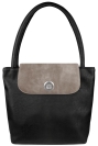 Deja vu Tasche, Tasche Alexandra, Vintage Schwarz, BGT 457p c 446p, vintage kiesel