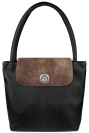 Deja vu Tasche, Tasche Alexandra, Vintage Schwarz, BGT 457p c 448p, vintage coffee