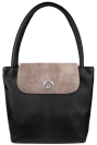Deja vu Tasche, Tasche Alexandra, Vintage Schwarz, BGT 457p c 452p, vintage mauve