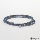 Deja vu Necklace, bracelets, blue-turquoise, Bs 162-1, medium blue