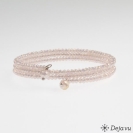 Deja vu Collier, Armbänder, braun-gold, Bs 194-2, leinen