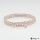Deja vu Collier, Armb�nder, braun-gold, Bs 256-2, leinen