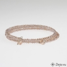 Deja vu Necklace, bracelets, brown-gold, Bs 390-2, nougat