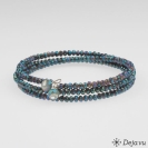 Deja vu Collier, Armb�nder, blau-t�rkis, Bs 406-2, mintpastell