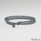 Deja vu Collier, Armb�nder, blau-t�rkis, Bs 540-2, bergblau