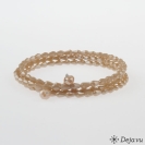 Deja vu Collier, Armb�nder, braun-gold, Bs 558-2, vintagebraun