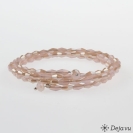 Deja vu Collier, Armb�nder, lila-rosa, Bs 560-2, haut