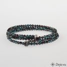 Deja vu Collier, Armb�nder, blau-t�rkis, Bs 604-2, petrol