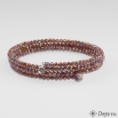 Deja vu Necklace, bracelets, purple-pink, Bs 644-1, syringa