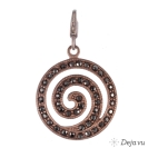 Deja vu Necklace, pendants, Ch 41-1