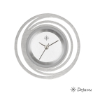Deja vu Uhr, Schmuckscheiben, Edelstahl, E 15  Deja vu Uhr, Schmuckscheiben, Edelstahl, E 15