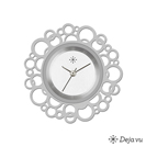 Deja vu Uhr, Schmuckscheiben, Edelstahl, E 156  Deja vu Uhr, Schmuckscheiben, Edelstahl, E 156