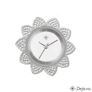 Deja vu Uhr, Schmuckscheiben, Edelstahl, E 168