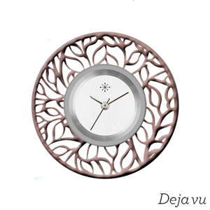 Deja vu Uhr, Schmuckscheiben, Edelstahl, E 204