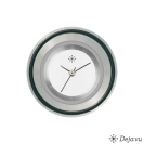Deja vu Uhr, Schmuckscheiben, Edelstahl, E 21