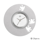 Deja vu Uhr, Schmuckscheiben, Edelstahl, E 4-6