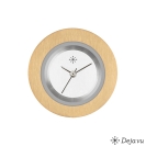 Deja vu Uhr, Schmuckscheiben, Edelstahl, E 56-1