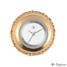 Deja vu Uhr, Schmuckscheiben, Edelstahl, E 74