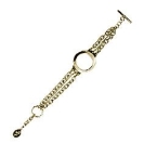 Deja vu watch, barrettes & metalbands, stainless steel arm-chain, E-ab 13