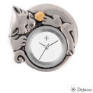 Deja vu Uhr, Schmuckscheiben, Edelstahl, Ee 46